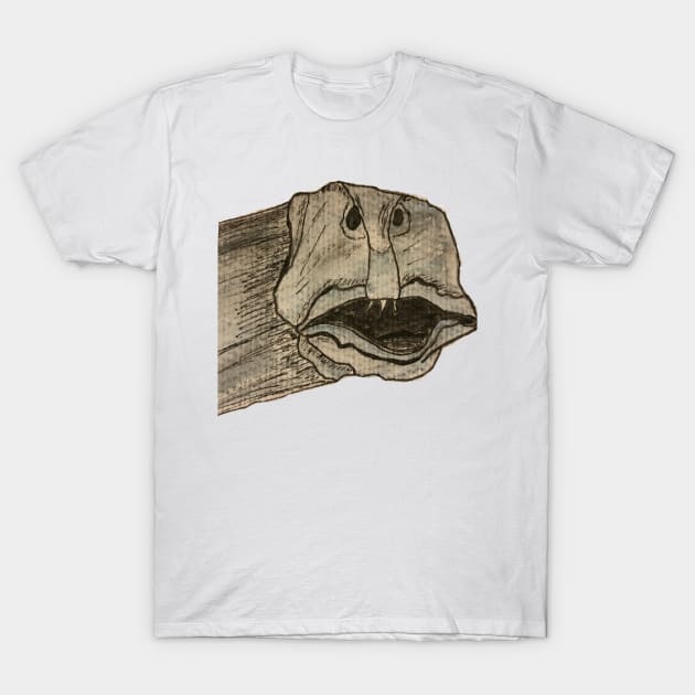 Wolf Eel for Real T-Shirt by QuarantineAnimals